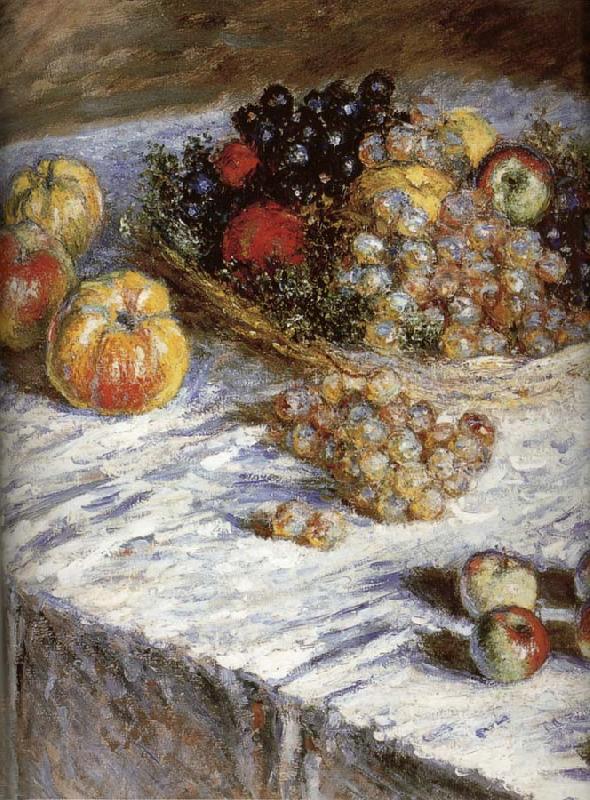 Claude Monet Pears and grapes Norge oil painting art